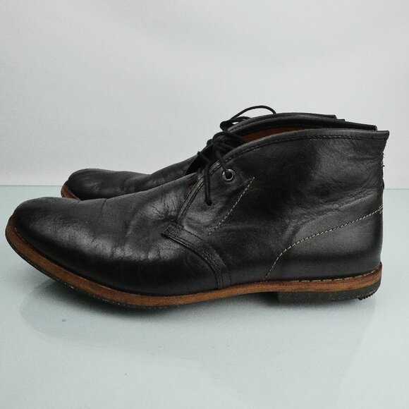 Timberland Boot Co Chukka Boots Mens 9 Wodehouse Black Leather Ankle Casual main image 12